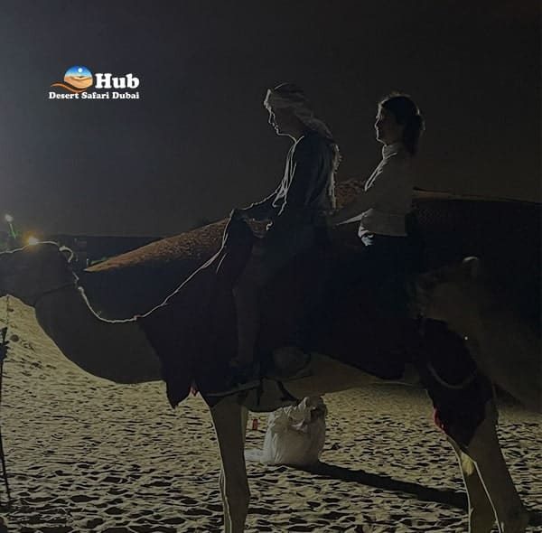 camel ride experience in Dubai Desert